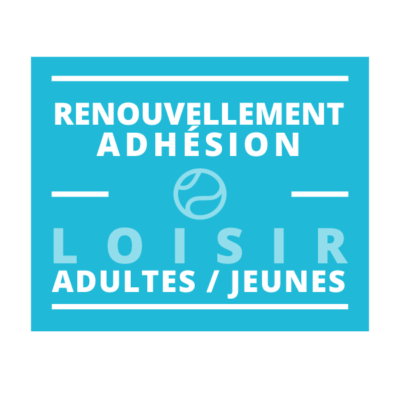 Renouvellement d'adhésion jeunes et adultes